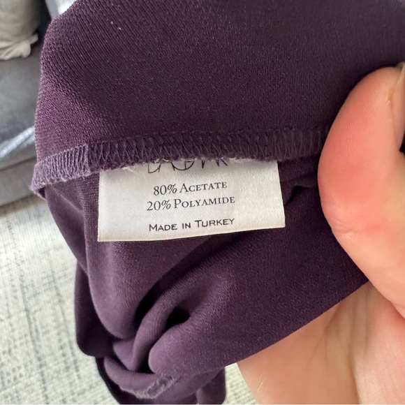 House of Dagmar Purple Twist Midi Dress Small - Picture 5 of 5
